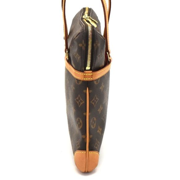 Louis Vuitton Kusan GM Monogram Shoulder Bag Brown Gold Metal Fittings - Picture 3 of 7